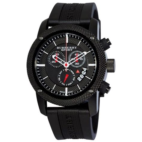 Burberry Men's BU7701 Endurance Black Chronograph Dial .